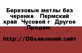 Березовые метлы без черенка - Пермский край, Чусовой г. Другое » Продам   